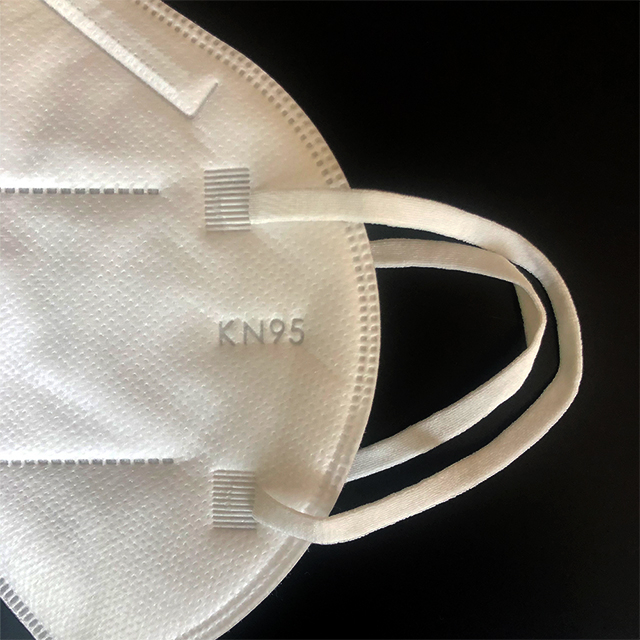 필터가있는 KN95 페이스 마스크 만화